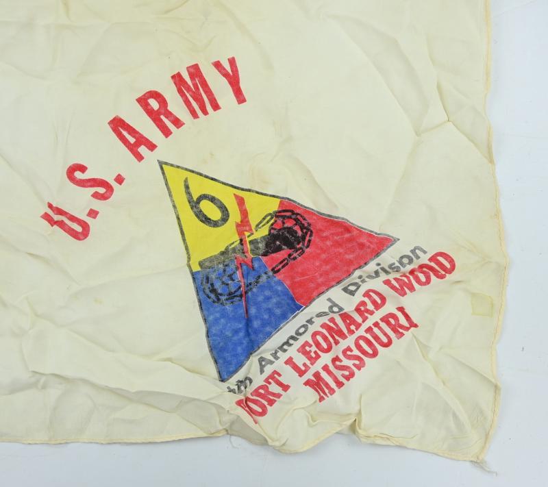 US 6th Armored Division Scarf