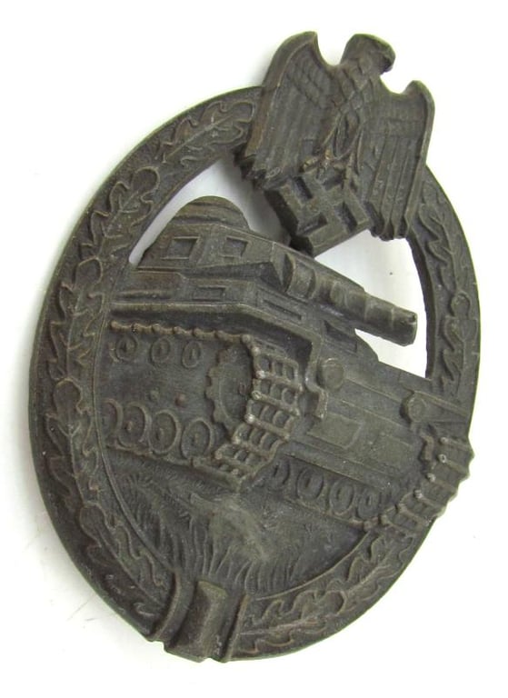 Panzer assault Badge by Hermann Aurich
