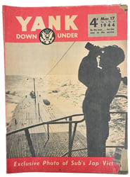 US WW2 Yank Magazine March 17th, 1944 Down...