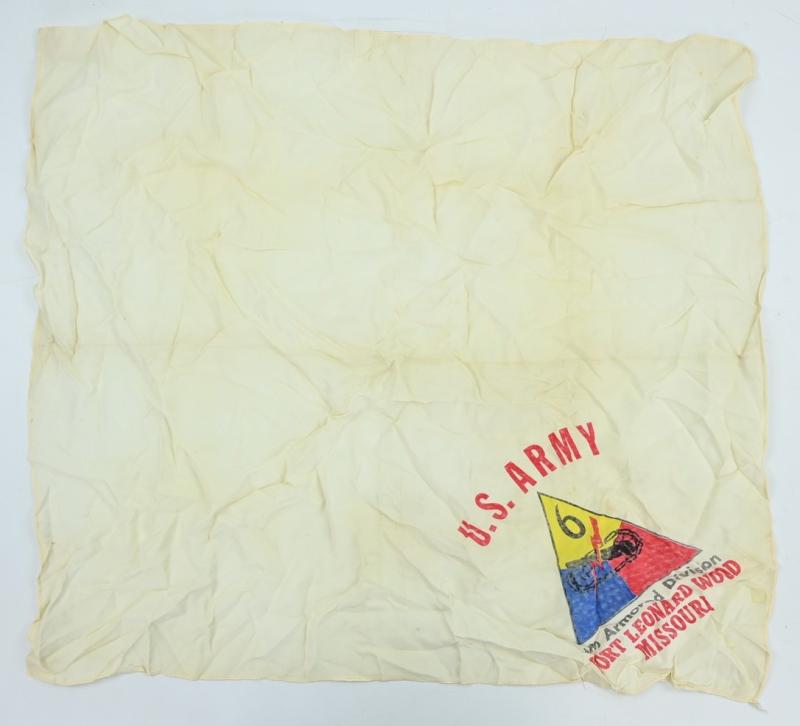 US 6th Armored Division Scarf
