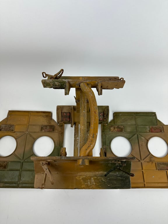 Original German WWII 1937 Tellermine Double Carrier in Normandy Camouflage