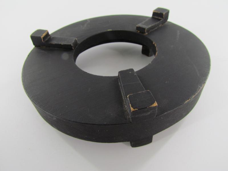 Berlin Porcelain Olympic Games 1936 Bell + Wooden Base