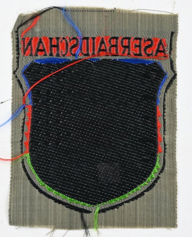 German WH 'Aserbaidschan' Volunteer Sleeve Shield