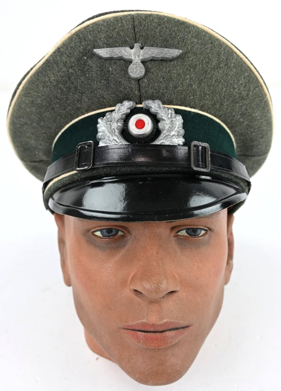 German WH EM/NCO Visor Cap Infantry