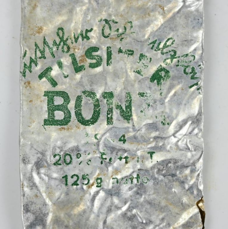 German WH Empty Package of Cheese