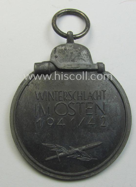 Medal-set: 'Winterschlacht im Osten 1941-42' being a maker- (ie. '19'-) marked specimen by the maker: 'E. Ferdinand Wiedmann'