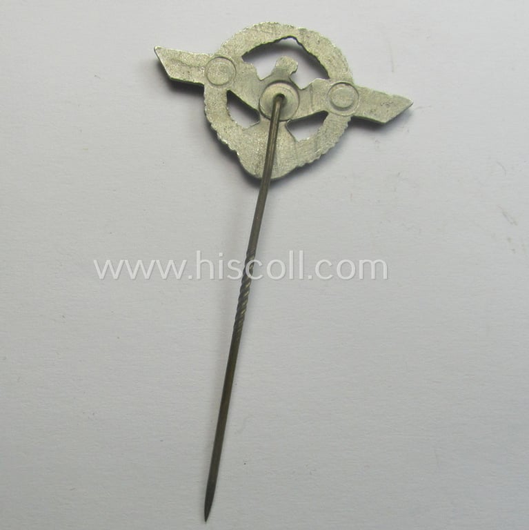 'Deutsche Polizei' (or: German police) lapel-pin sigifying membership witin the 'Deutsche Polizei' as was intended for usage on the civil-attire