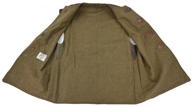 British WW2 Leather Jerkin Camouflaged 1944
