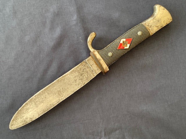 HITLER YOUTH KNIFE RZM PERIOD BY ANTON WINGEN.