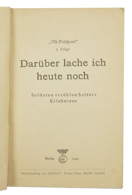 German WH VB-Feldpost Booklet set
