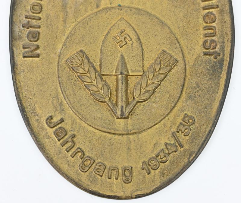 German RAD Wall Plaque Abt. 9/201 Tungerloh II