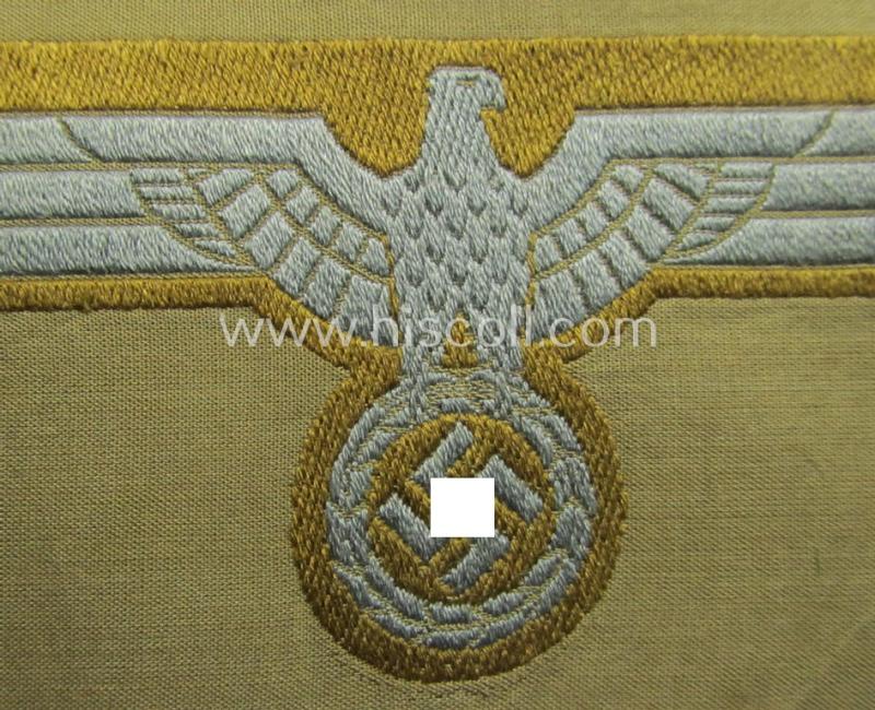 WH (Heeres) 'tropical-issue' breasteagle (in 'BeVo'-weave pattern)