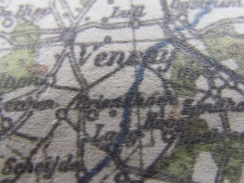 German Military Road Map ....Holland -Brabant-Limburg