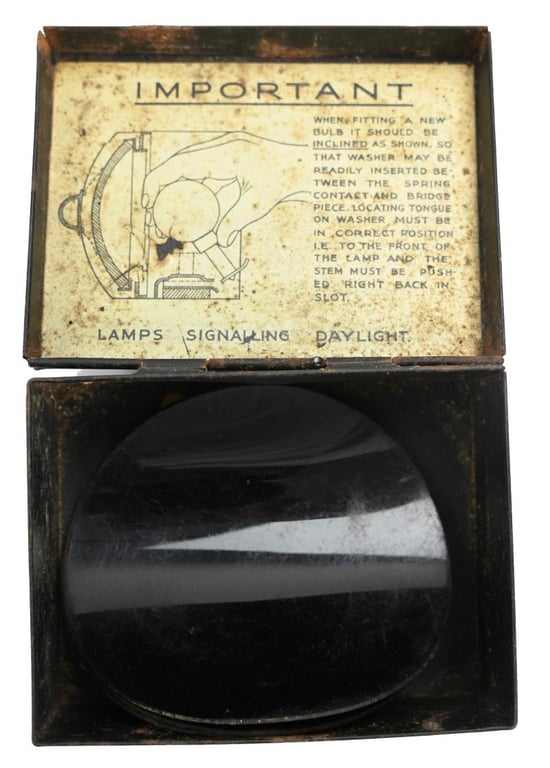 British WW2 Aldis Signalling Set
