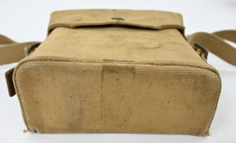 British WW2 Binocular with Carrying Pouch
