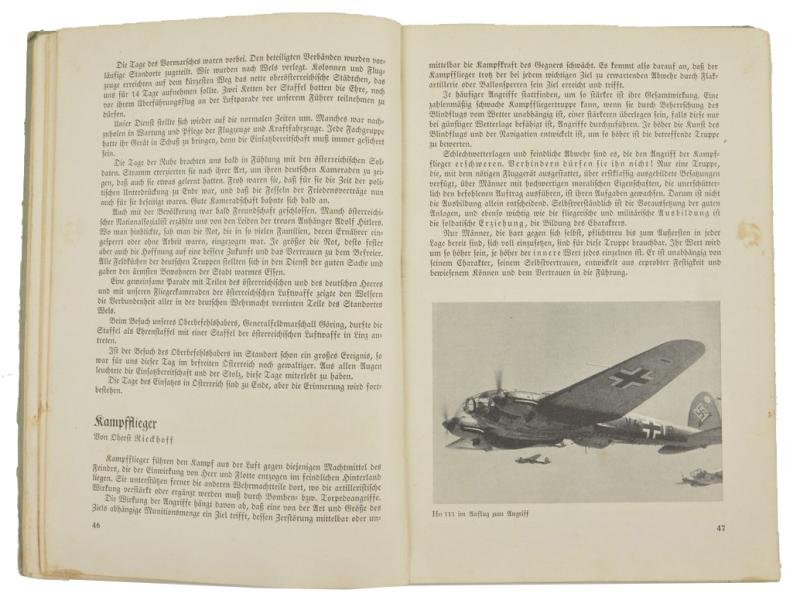 German LW Book 'Ein Buch von der neuen Luftwaffe'