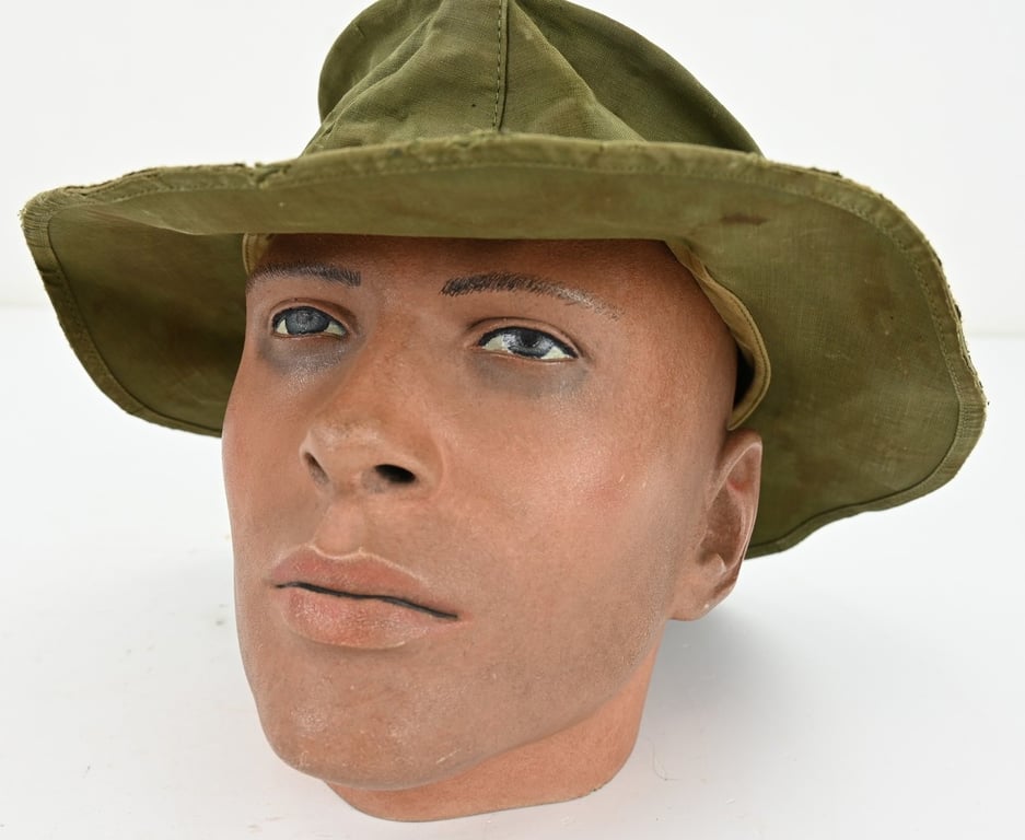 US WW2 Daisy Mae HBT Hat 1943 290th Infantry Regiment