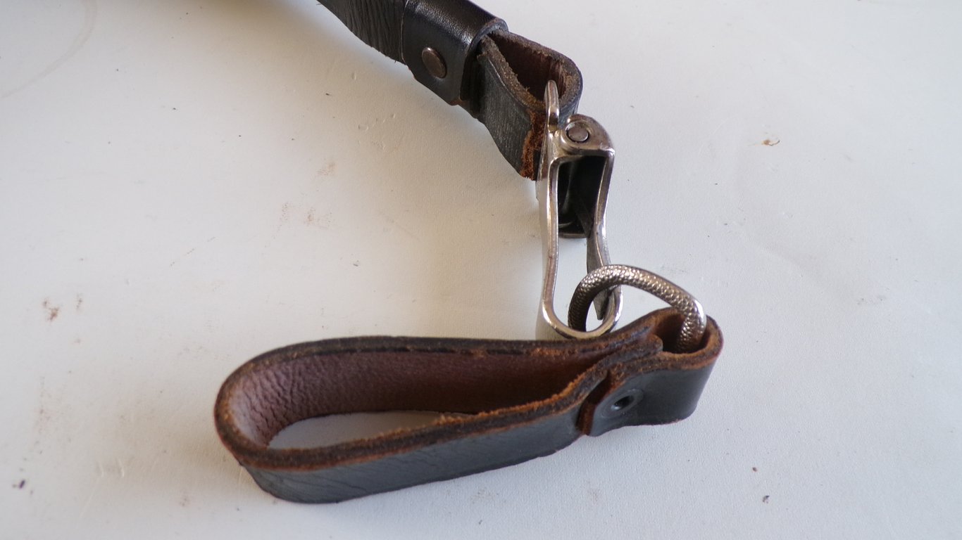 HJ Leather Cross Strap Set