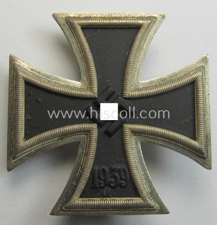 'EK1. Klasse' (ie. Iron Cross 1st class) being an (I deem) mid-war-period produced: '20'- ie. by 'C.F. Zimmermann'-marked) example and that comes complete in its specific etui as issued and/or recently found