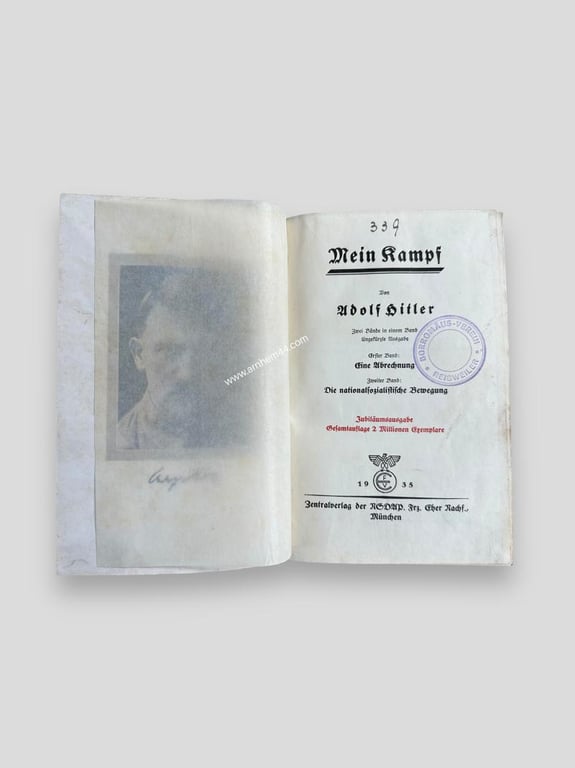 German 'Mein kampf' -1935-