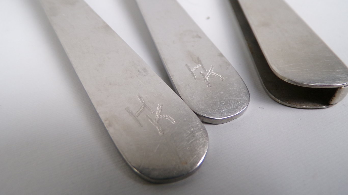 Field spoon/knife/fork cuttlery set