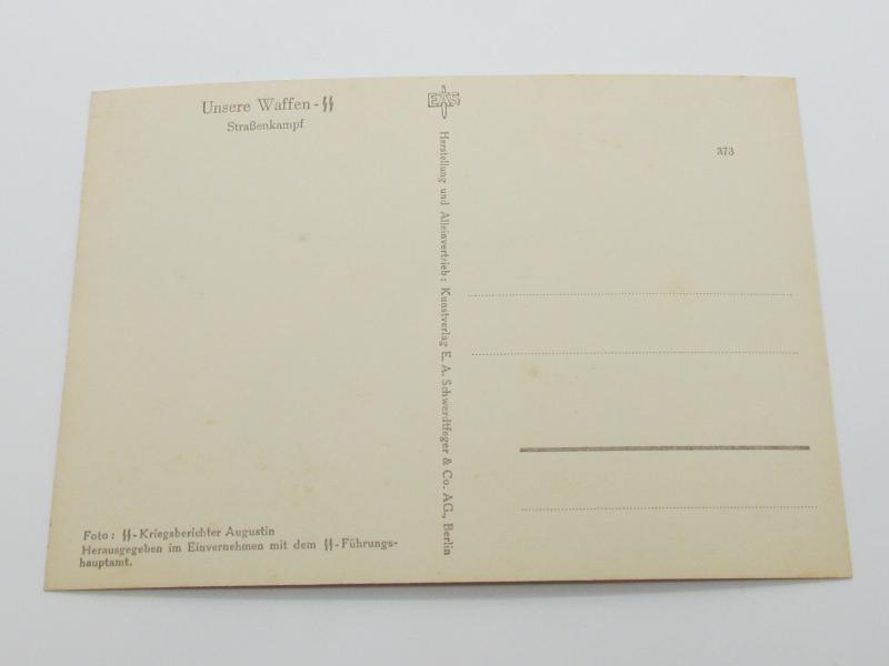 Postcard : Unsere Waffen-SS