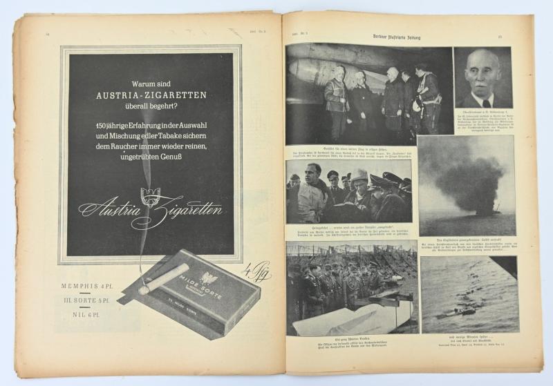 German Berliner Illustrierte Zeitung Newspaper 1941