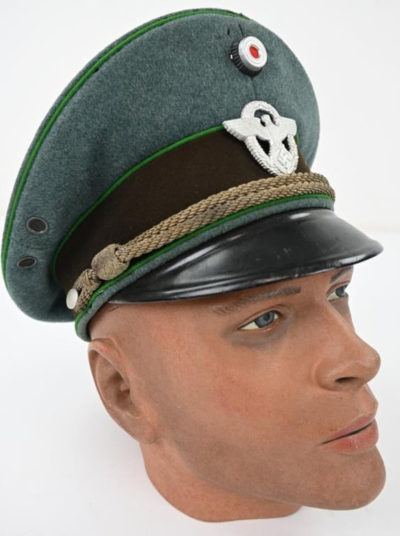 German 'Schutzpolizei' Officers Visor Cap