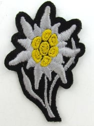 Waffen-SS Gebirgsjäger Edelweiss Cap Insignia