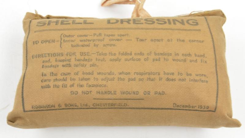 British WW2 Shell Dressing 1939