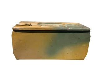 Three-tone Camouflage MG34 Ammo Storage Case