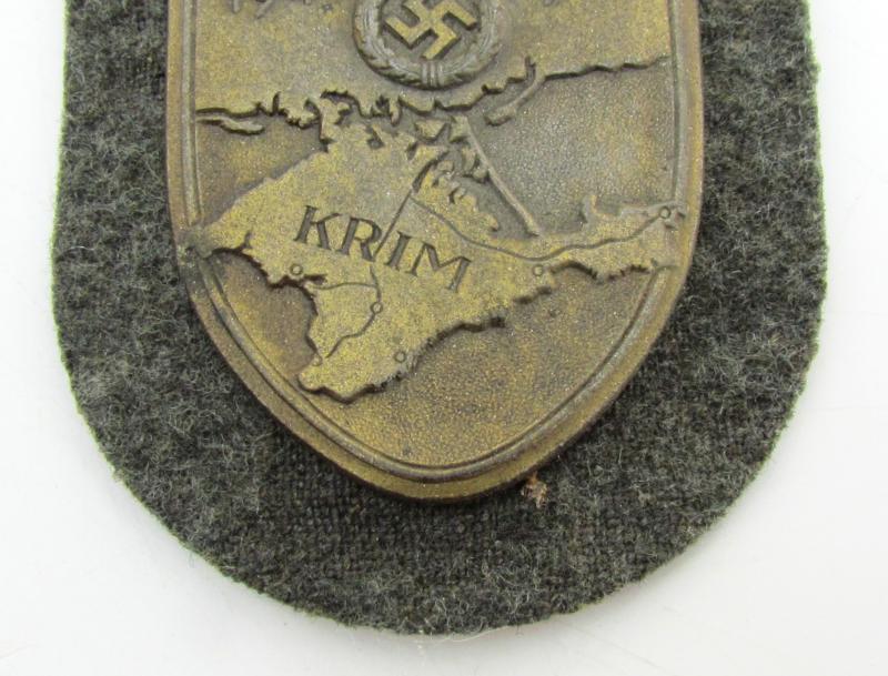 Wehrmacht (Heer) Krim Shield, by Wilhelm Deumer