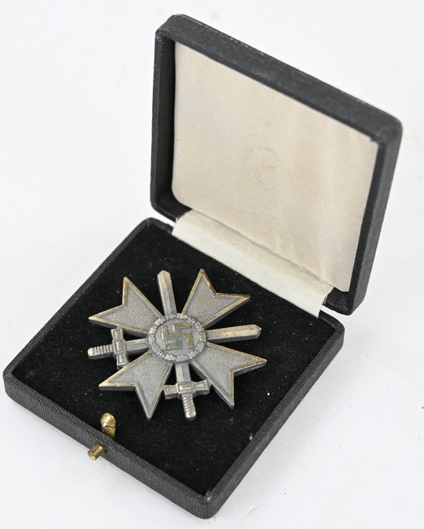 German Cased War Merit Cross 1st. Class with Swords