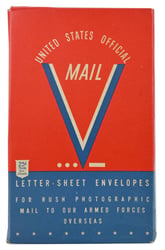 US WW2 V-Mail Booklet