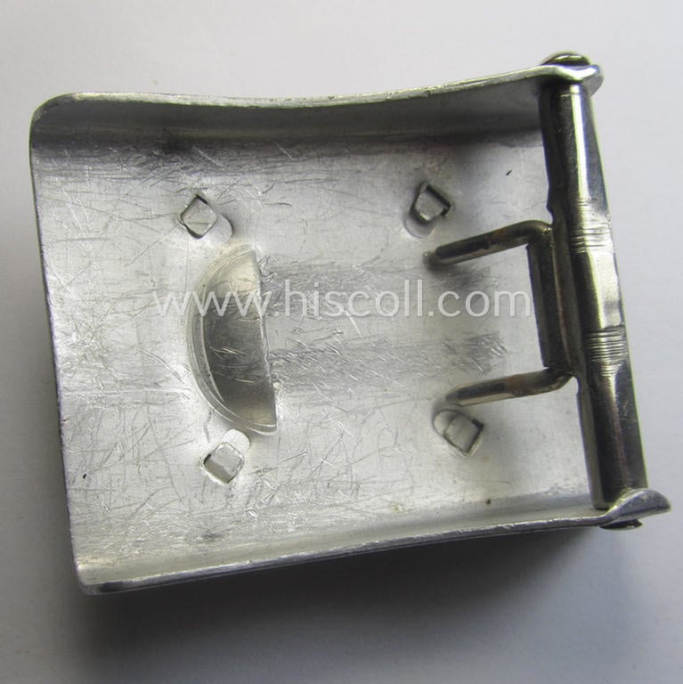 WH (Heeres) 'standard'-pattern, aluminium-based (dress- ie. 'Ausgeh'-pattern) belt-buckle