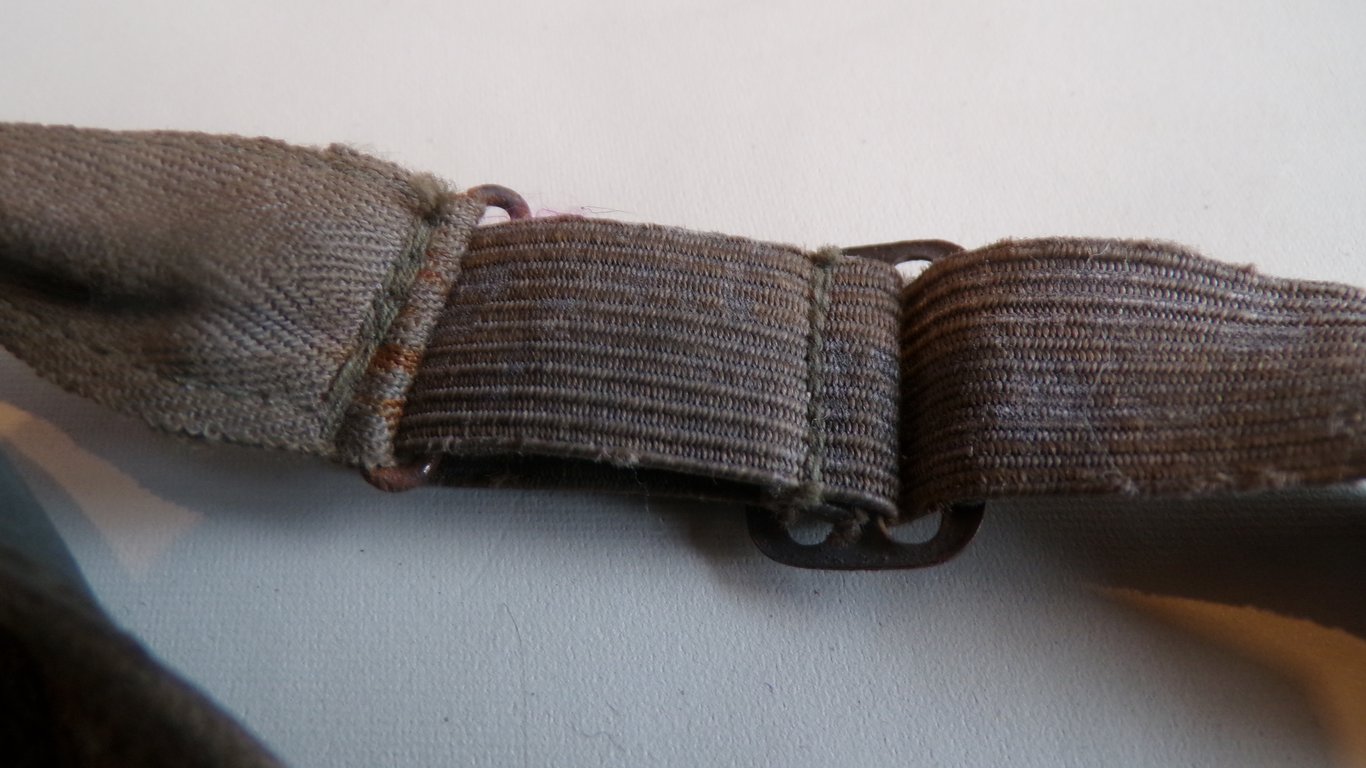 Leather and Aluminum Combat Sun/Dust Goggles