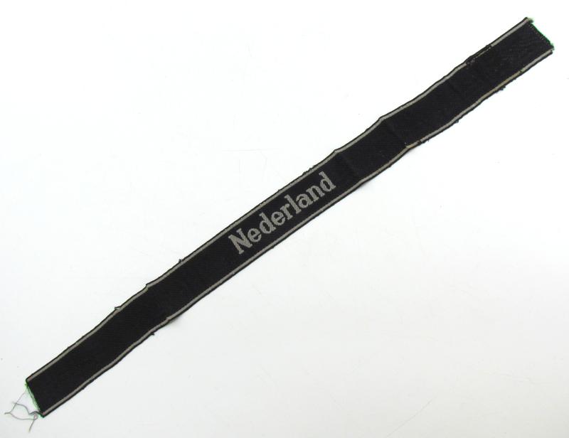 Waffen-SS BeVo 'Nederland' Cufftitle
