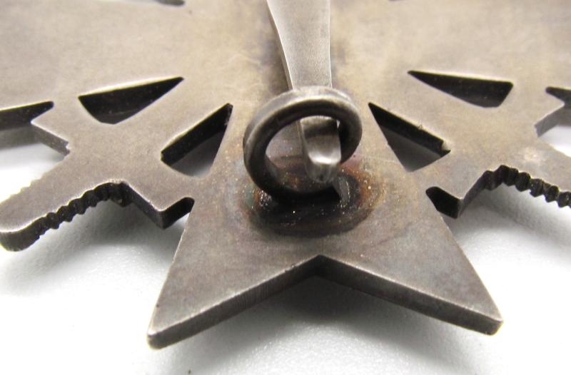 War Merit cross (KVK) first class “1” in Case