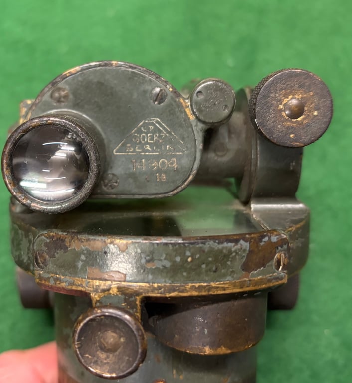 WW1 1918 Dated Imperial German Artillery Sight.