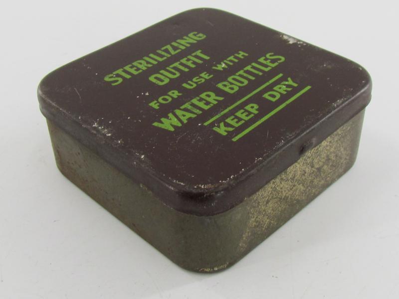 British WWII Water sterilizing outfit