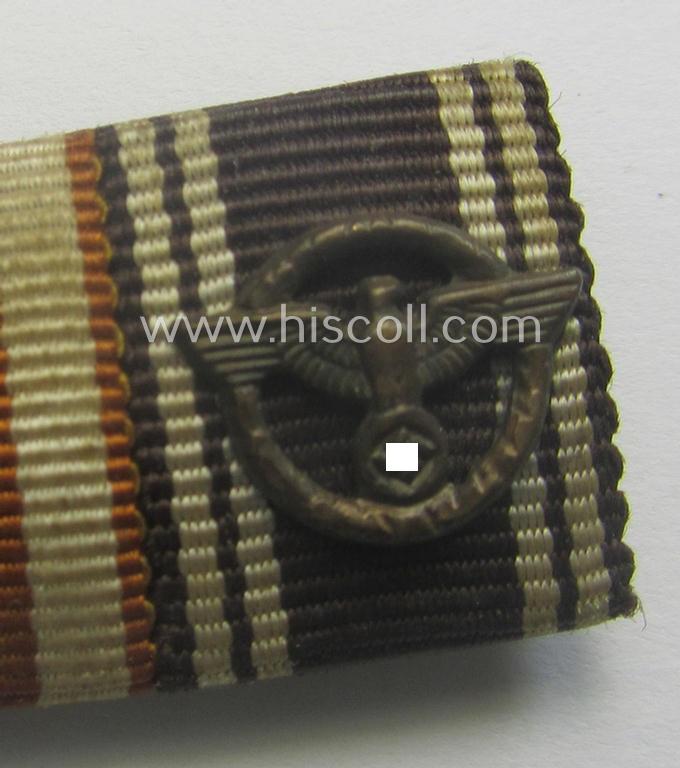 Three-pieced, WH (ie. N.S.D.A.P.-) related: 'Feld-/Bandspange' (or: ribbon-bar)