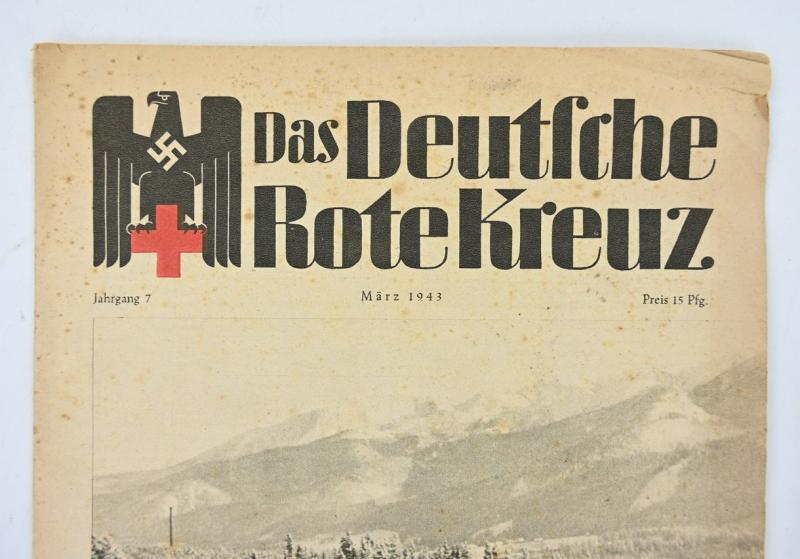 German 'Das Deutsche Rotes Kreuz' Magazine 1943