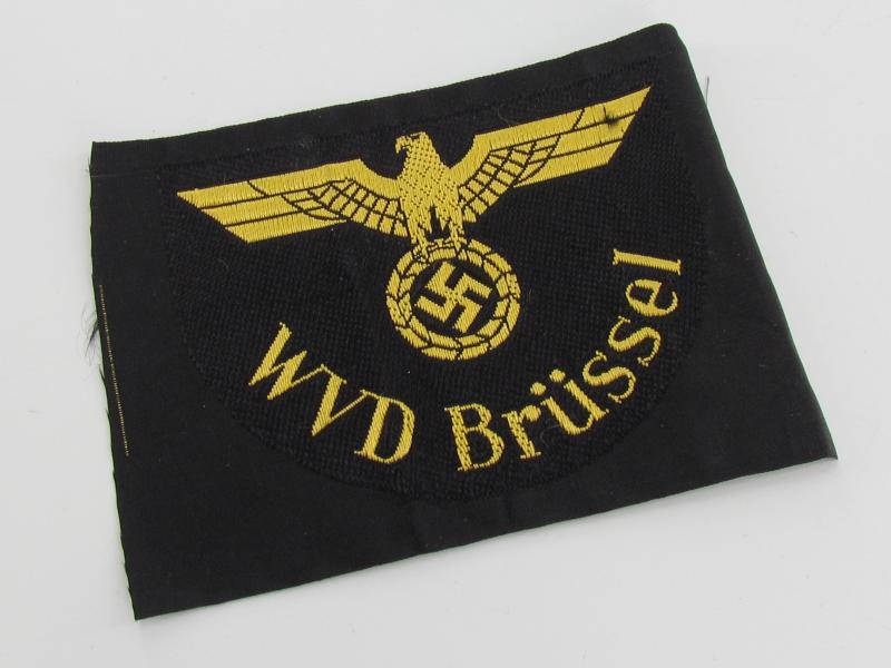 DRB Deutsche Reichsbahn 'WVD Brüssel' Sleeve Eagle