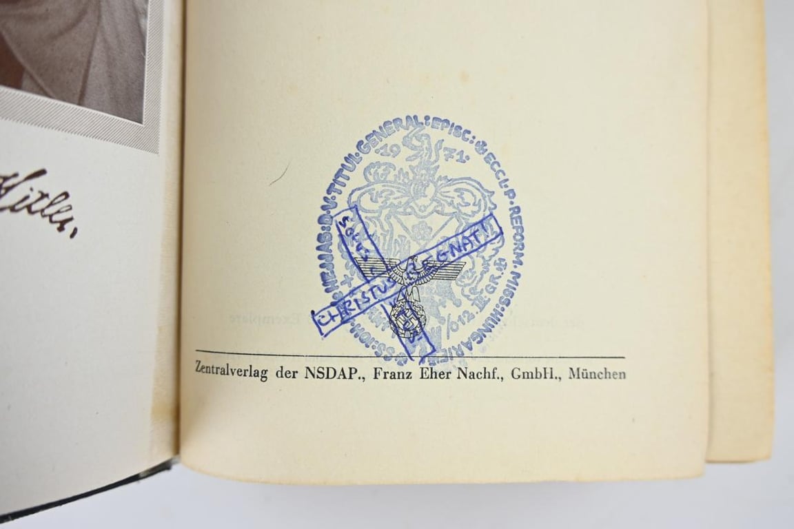 German Adolf Hitler Mein Kampf Book 1943