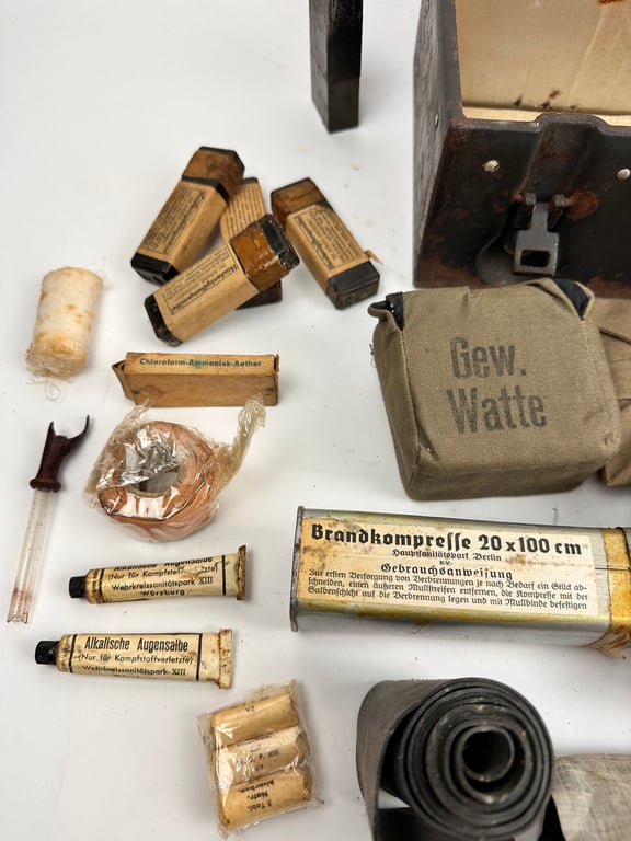 WW2 German 'Verbandkasten' First Aid Box