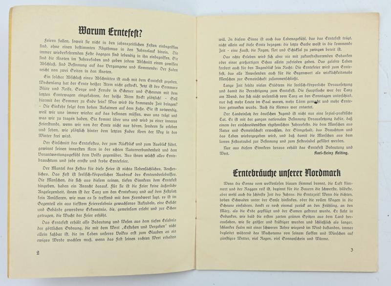 German Hitler Youth Pocket Booklet