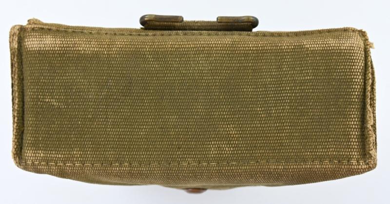 British WW2 Blanco Binocular Case with Bino