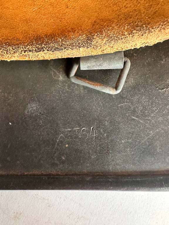 EX SD SS Helmet Named "SS mann Franeh Yrgen"