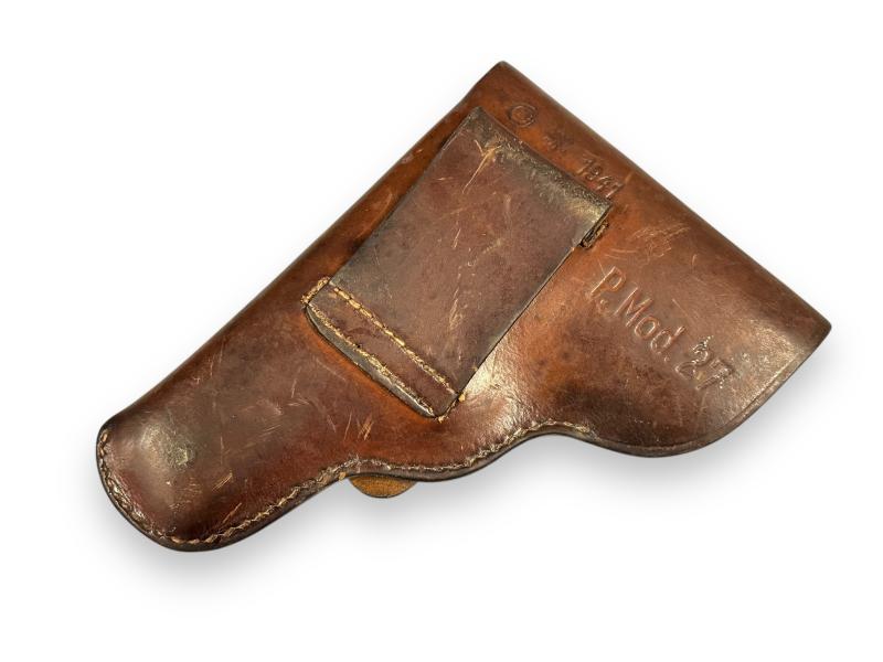 German WWII CZ Leather Holster -1941-