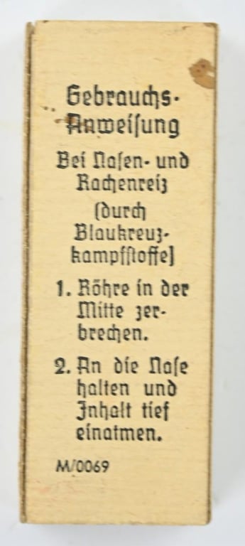 German Third Reich Medical 'Riechmittel' in box